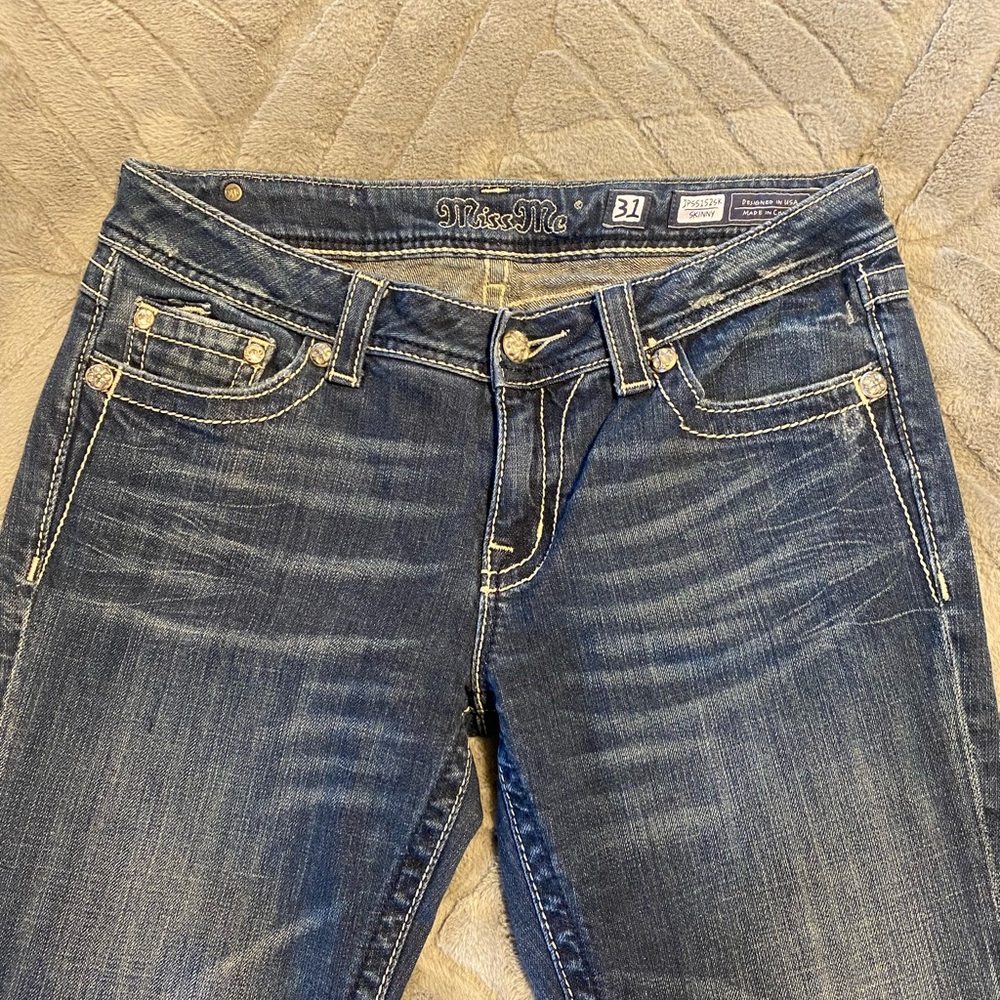 Miss Me size 31 skinny jeans